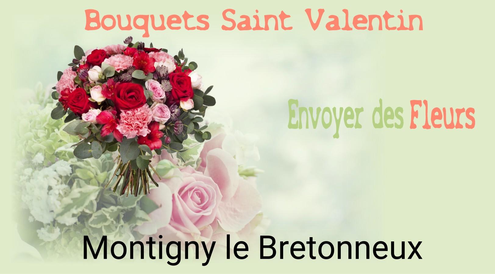 Roses de Saint-Valentin livrées à Montigny-le-Bretonneux